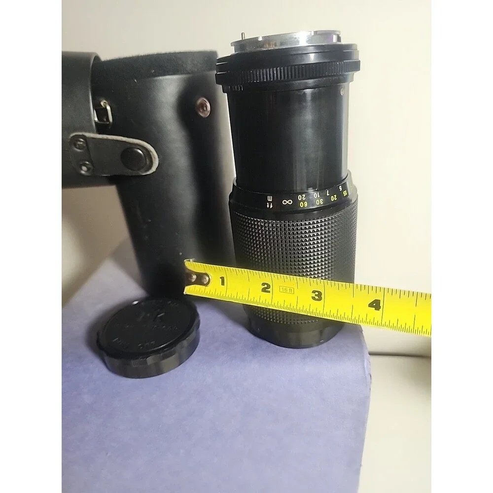 Formula 5 MC 80-200mm Telephoto Lens for Pentax K Made Un Japan W/Case